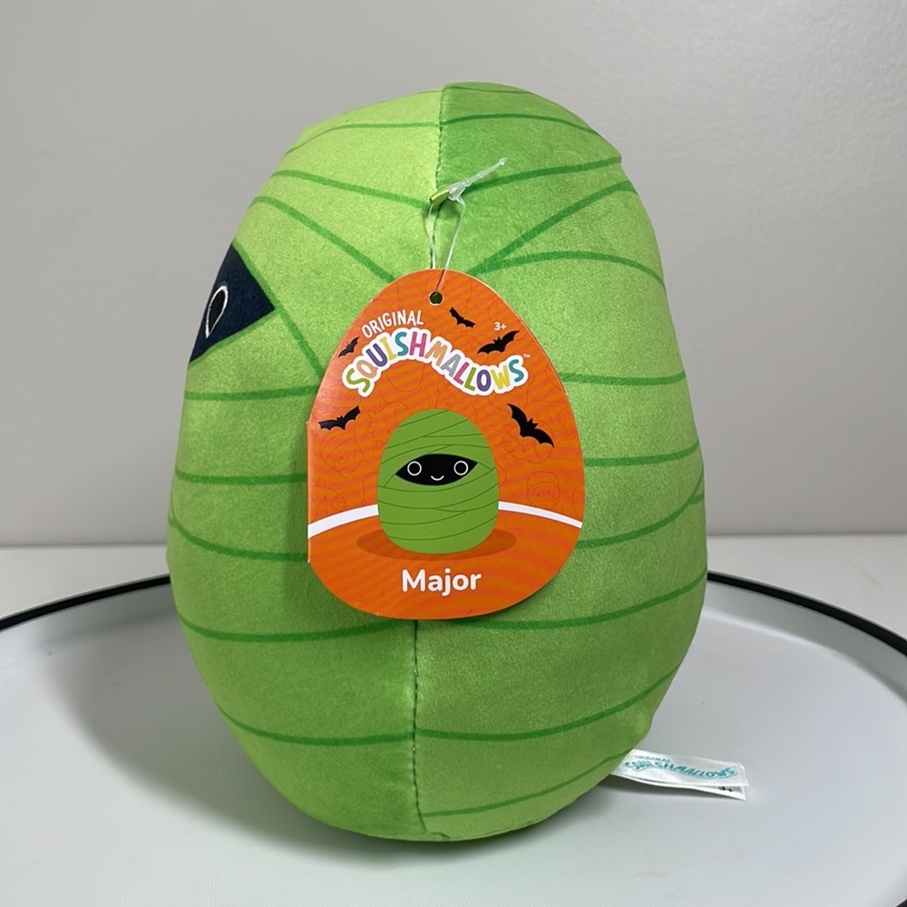Squishmallows Major The Green Mummy 8” Halloween 2022 - Picture 5 of 8
